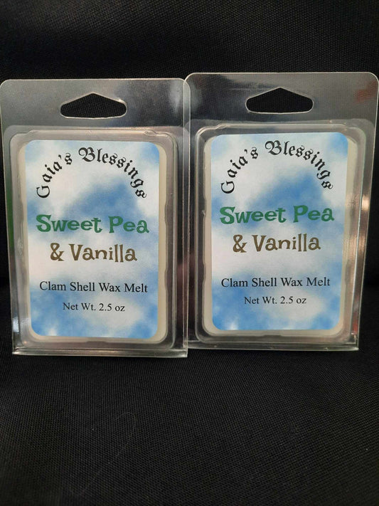 Wax Melt - Sweet Pea & Vanilla