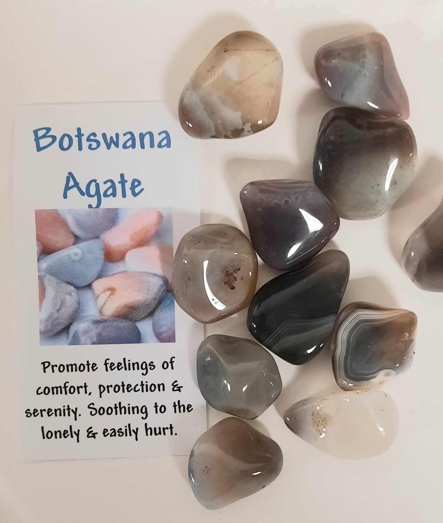 Tumble - Botswana Agate