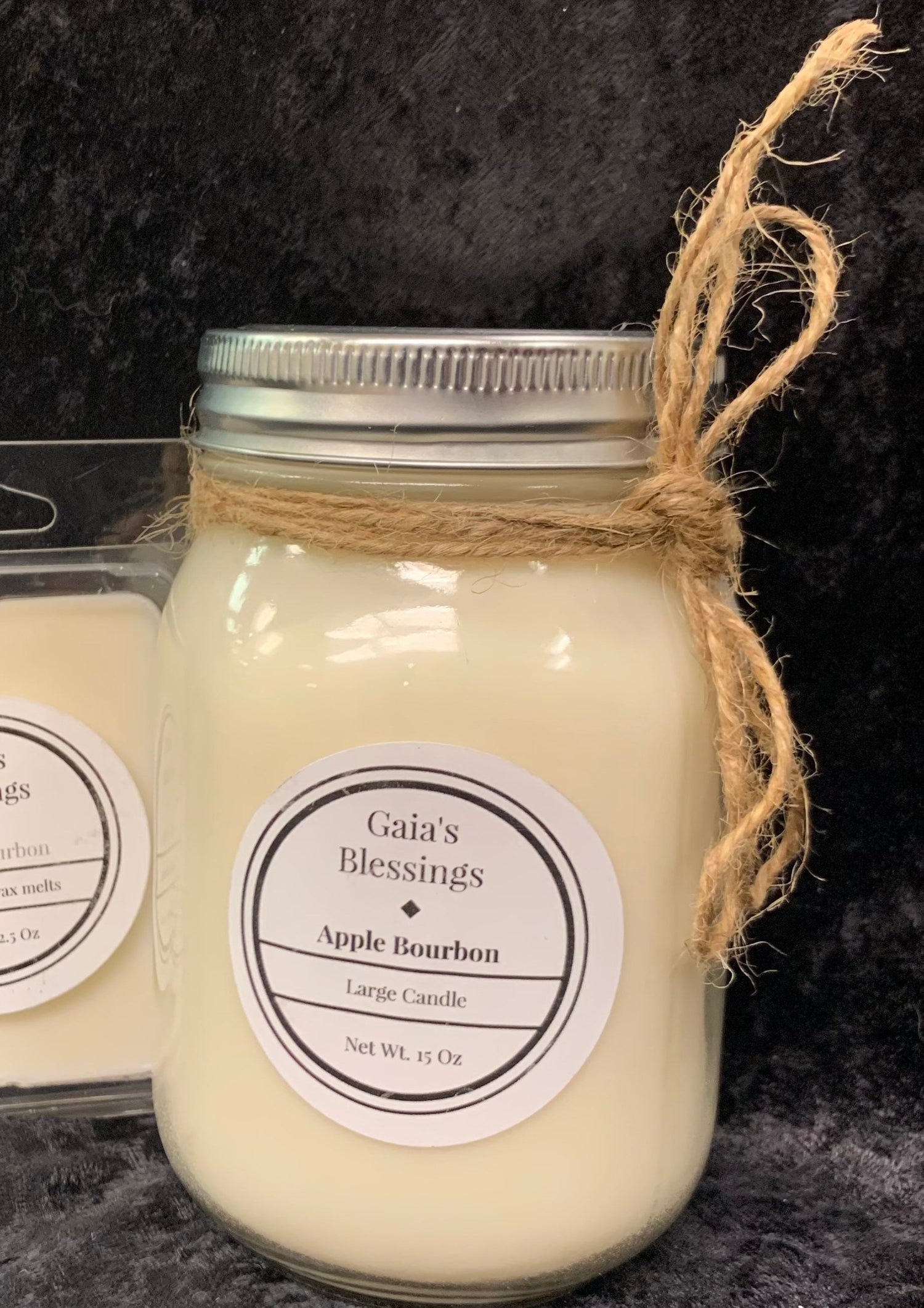 Apple Bourbon Eco-friendly soy candle