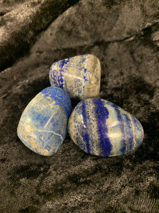 Lapis lazuli tumble large