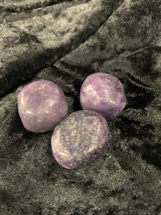 Lepidolite tumble