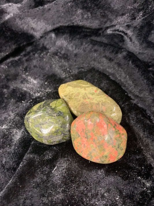 Unakite tumble