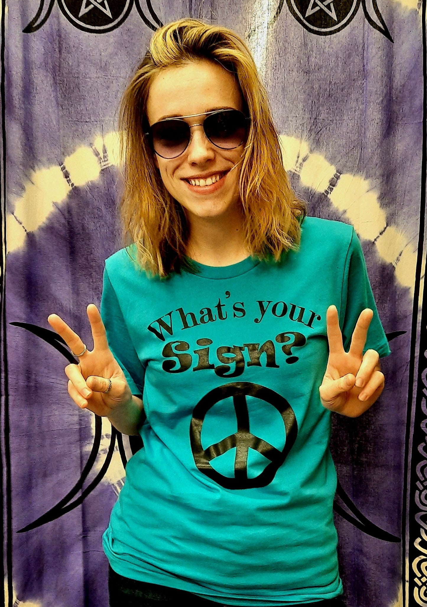 T-Shirt, short sleeve, Bella Canvas "What's your Sign?" design